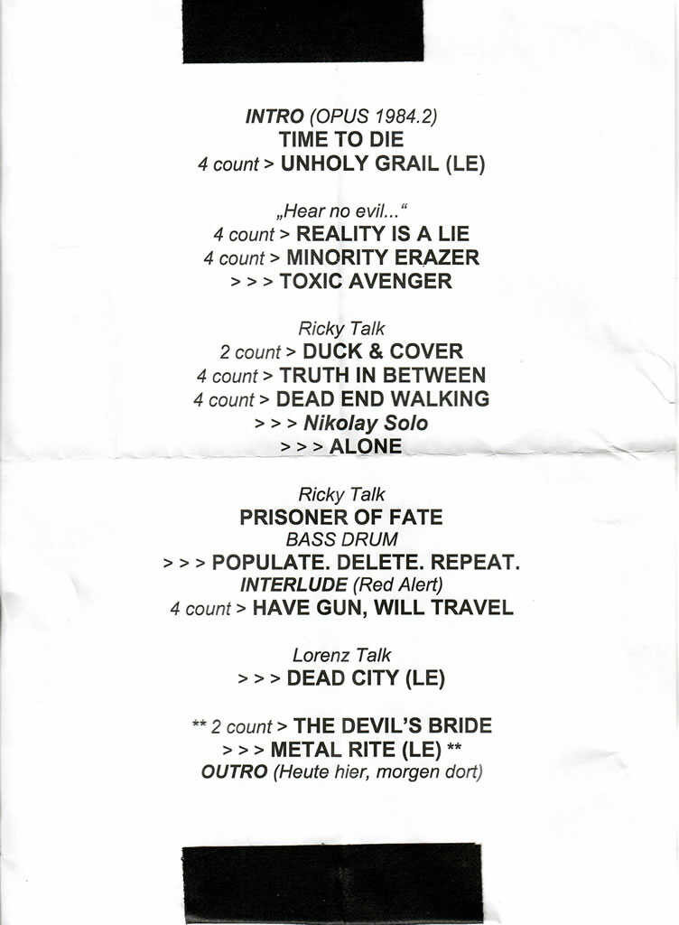 Setlist Rezet Little Devil 18-07-2025