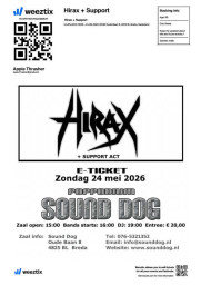 Hirax @ Sound Dog